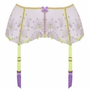 Agent Provocateur Kaylie Suspender Belt Stocking Clips Undergarments Intimates